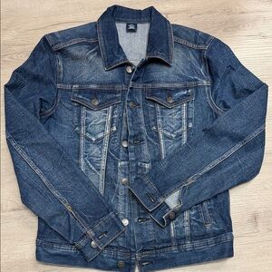 George Dark Blue Denim Jacket